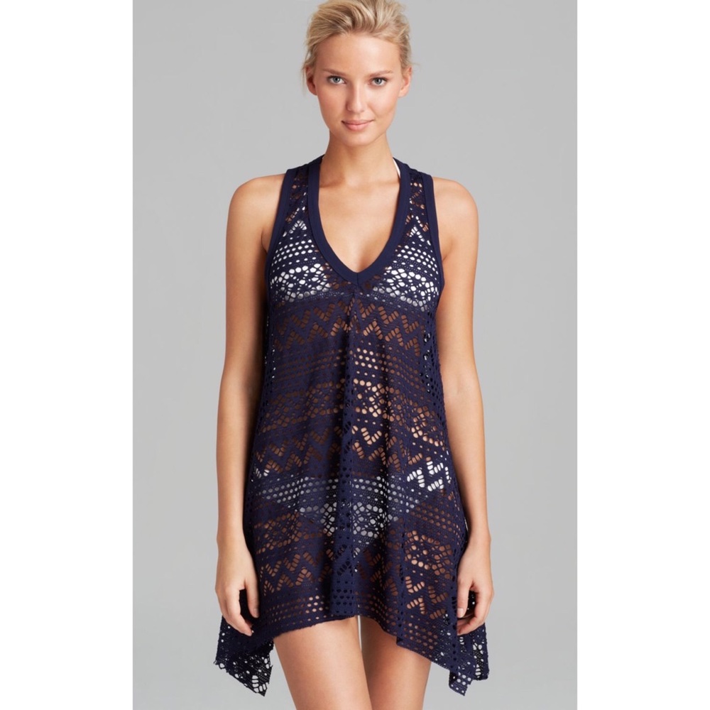 Robin Piccone Penelope Crochet Swim Coverup